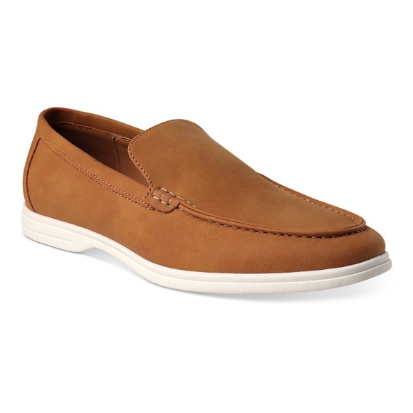 Alfani Men's Porter Loafers- Tan - Size 8 - Picture 1 of 9